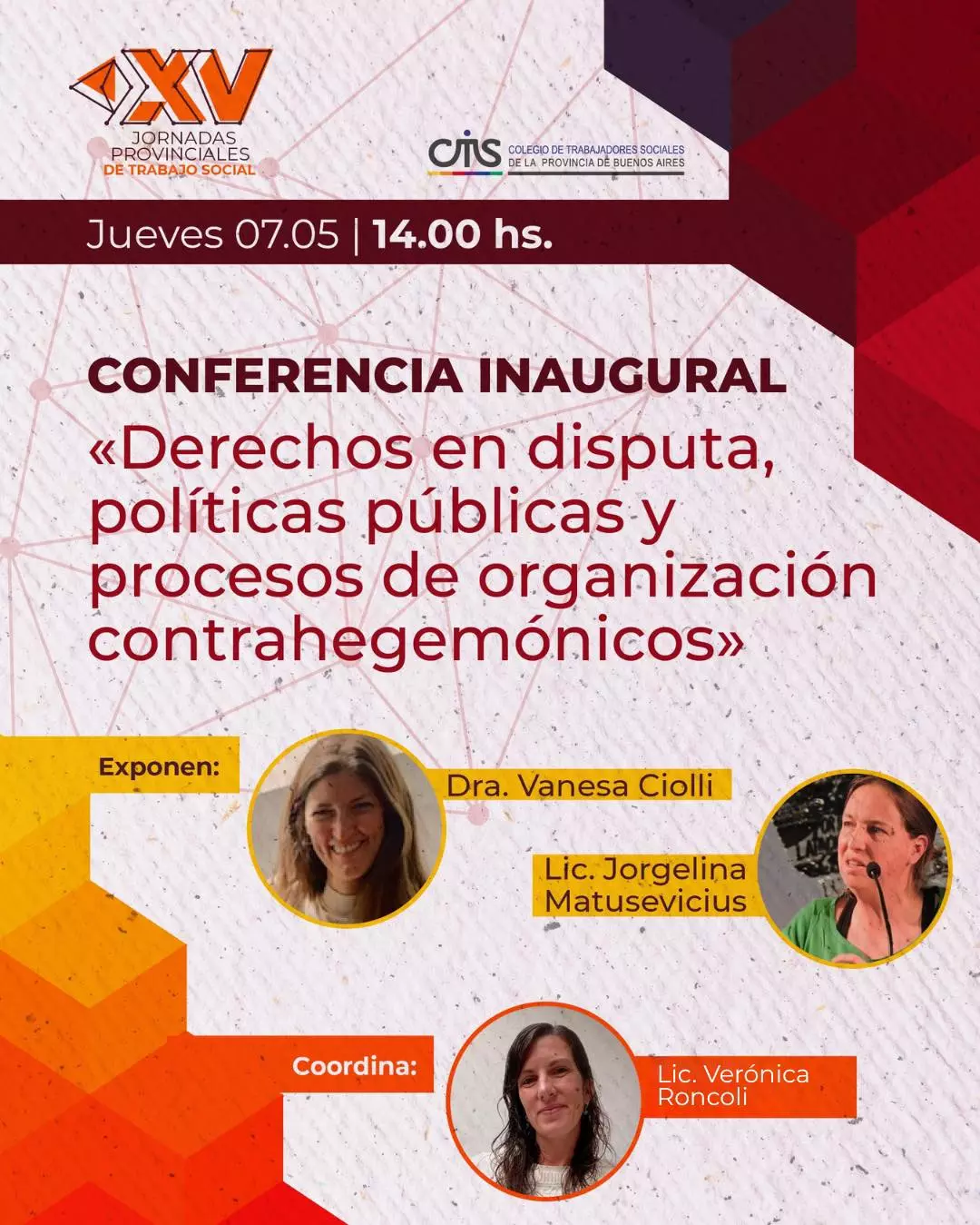 Conferencia inaugural - Derechos en disputa